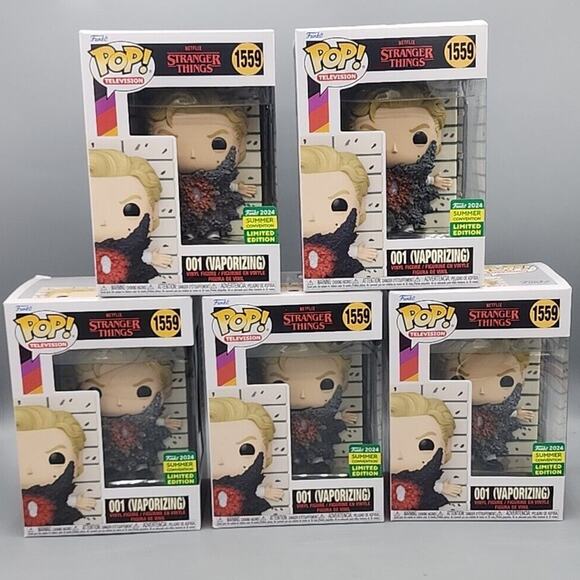 Funko Pop! Things Lot of 5 #001, 1559 2024 Summer Convention Limited Edition - Picture 1 of 14